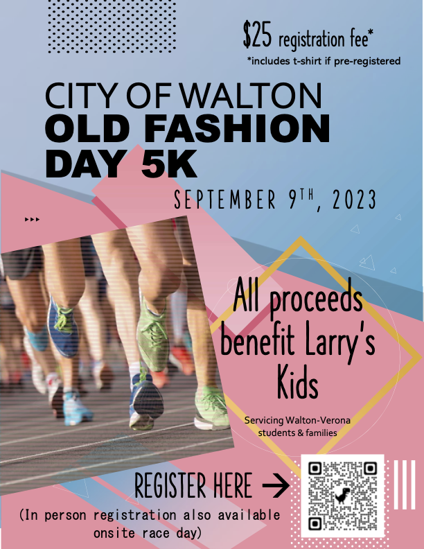 City of Walton Old Fashioned Day 5K TriState Running Company