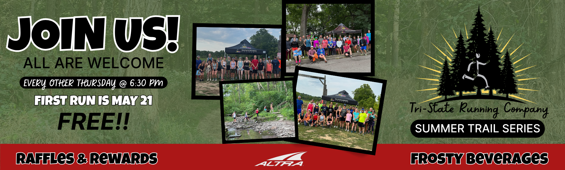 2026 Summer Trail Series Website Banner