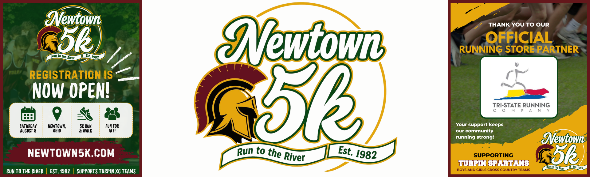 Newtown 5K banner